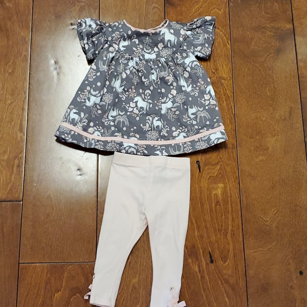 3-6M Lilly Wicket baby girl outfit